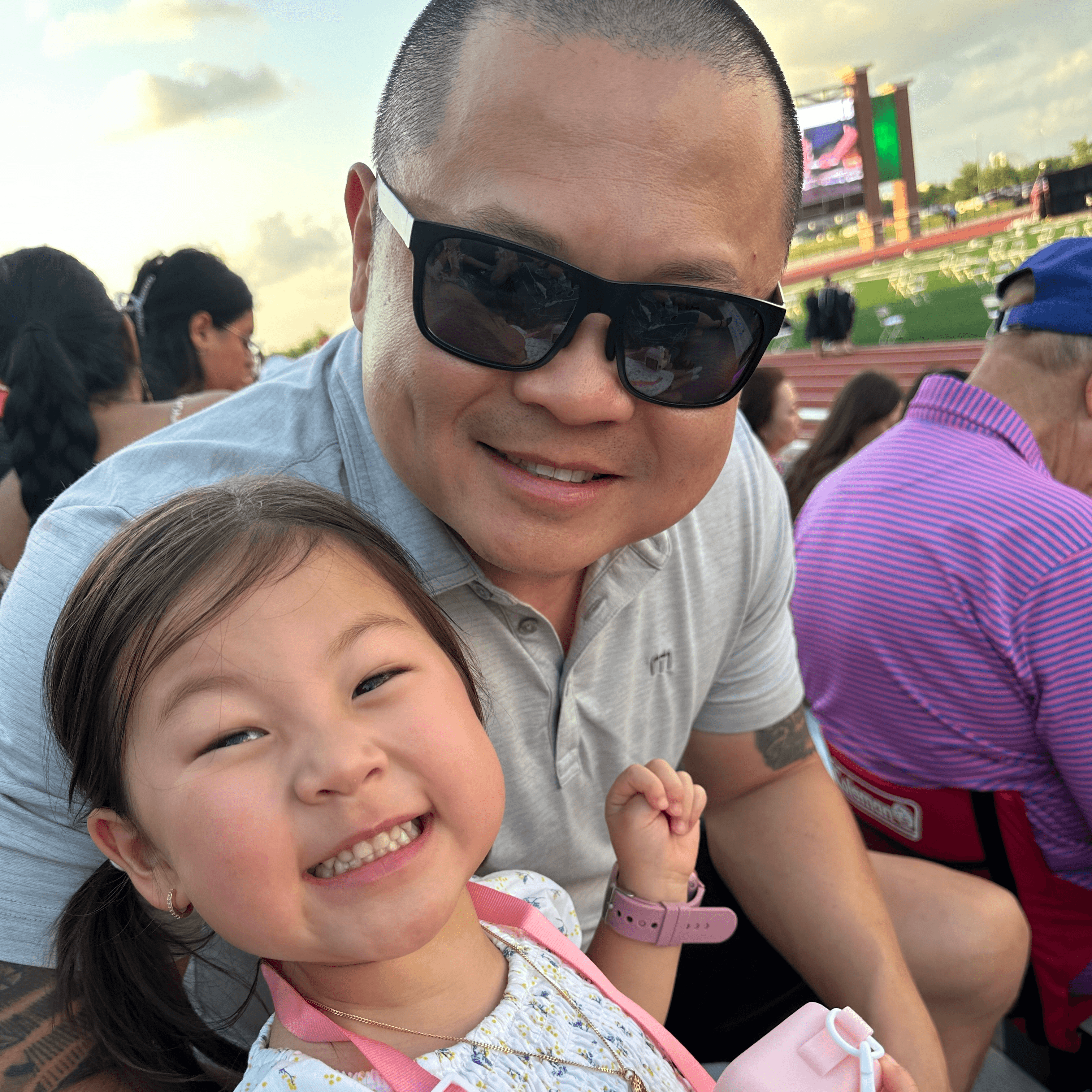 Phil and Maia, the inspiration behind Maisaic